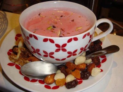 Also known as Gulabi (pink) chai, this is a type of tea greatly enjoyed during the winters. Comm.jpg