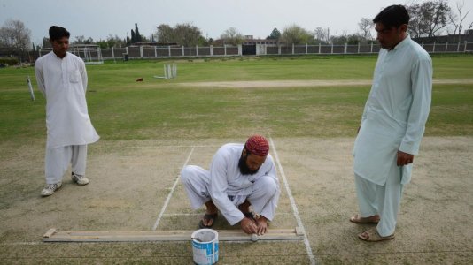 Gohati Cricket ground Swabi , junaid khan, yasir shar, fawad ahmed played on this ground.jpg