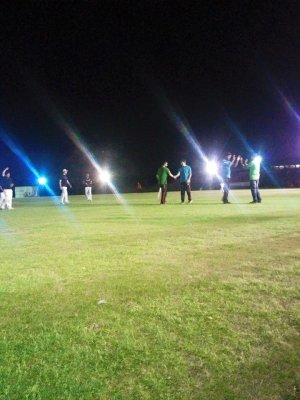 Gymkhaana Cricket Ground, Saidpur Village. night cricket.jpg