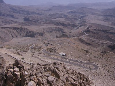 The Beautiful as well as Dangerous Road Gorakh hill Station Dadu, Sindh.jpg