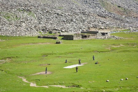 cricket ground, Skardu, Sigar valley.jpg