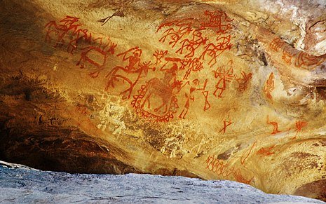 465px-Bhimbetka_Cave_Paintings.jpg