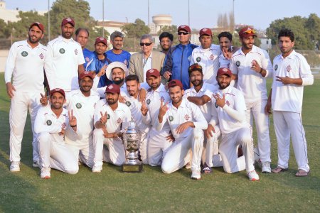 Southern Punjab  winners of the Quaid-e-Azam Trophy 2nd XI Tournament 2019 in a group photo with.jpg