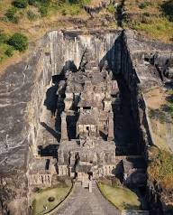 Kailasa Temple: The largest monolithic structure, carved from a ...