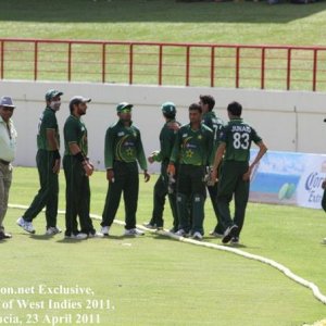 West Indies vs Pakistan | 1st ODI | St. Lucia | 23 April 2011