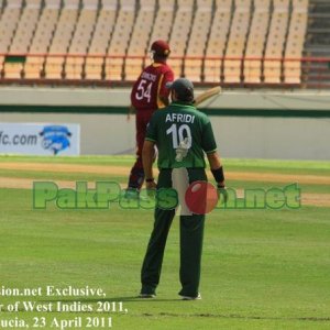 West Indies vs Pakistan | 1st ODI | St. Lucia | 23 April 2011