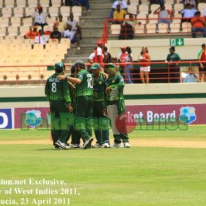 West Indies vs Pakistan | 1st ODI | St. Lucia | 23 April 2011