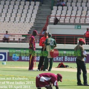 West Indies vs Pakistan | 1st ODI | St. Lucia | 23 April 2011