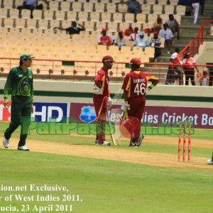 West Indies vs Pakistan | 1st ODI | St. Lucia | 23 April 2011