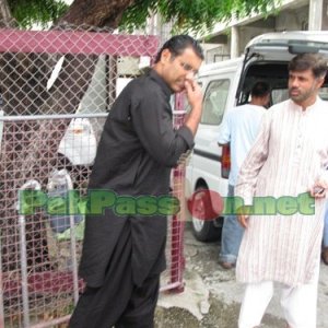 Pakistani Players and Coaching Staff at Jummah Prayer