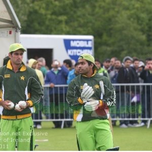 Hammad Azam and Umar Akmal