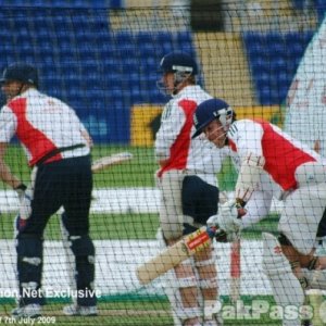 England Nets: Cardiff 7th July