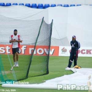 England Nets: Cardiff 7th July