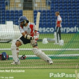 England Nets: Cardiff 7th July