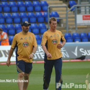 Close of Play, Day 2 of the 1st Ashes Test at Cardiff