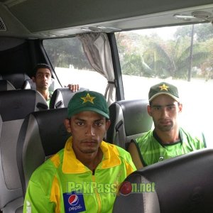 Pakistan U23 players in Singapore