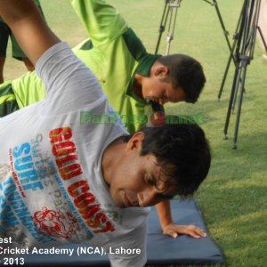 Fitness Test, National Cricket Academy (NCA), Lahore