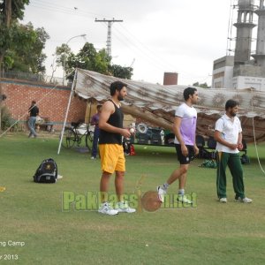 Pakistan Training Camp. National Cricket Academy