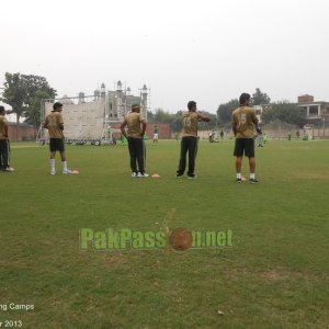 Pakistan Training Camp. National Cricket Academy