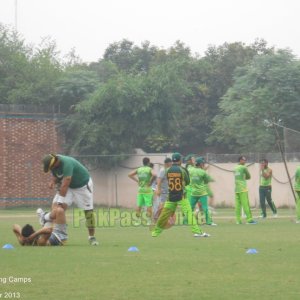 Pakistan Training Camp. National Cricket Academy