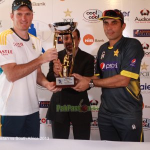 Trophy Launch Pakistan vs South Africa 2013