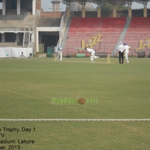 2013/14 President's Trophy, Port Qasim vs PTV, Lahore