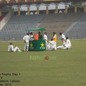 2013/14 President's Trophy, Port Qasim vs PTV, Lahore