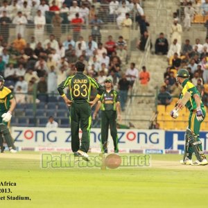 Pakistan VS South Afirca - 4th ODI - Dubai - 8th November 2013