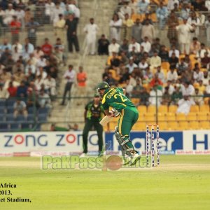 Pakistan VS South Afirca - 4th ODI - Dubai - 8th November 2013