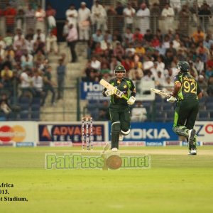 Pakistan VS South Afirca - 4th ODI - Dubai - 8th November 2013