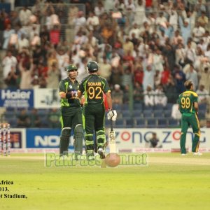 Pakistan VS South Afirca - 4th ODI - Dubai - 8th November 2013