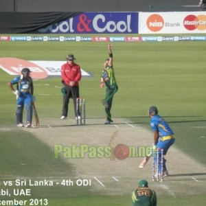 4th ODI: Pakistan vs Sri Lanka at Abu Dhabi