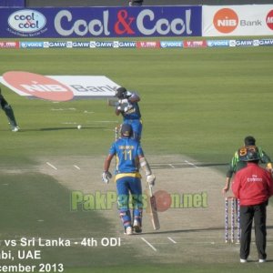 4th ODI: Pakistan vs Sri Lanka at Abu Dhabi