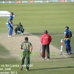 4th ODI: Pakistan vs Sri Lanka at Abu Dhabi