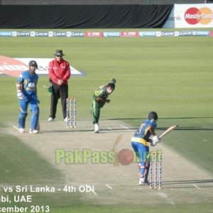 4th ODI: Pakistan vs Sri Lanka at Abu Dhabi