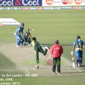 4th ODI: Pakistan vs Sri Lanka at Abu Dhabi