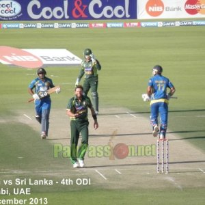 4th ODI: Pakistan vs Sri Lanka at Abu Dhabi