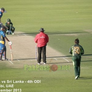 4th ODI: Pakistan vs Sri Lanka at Abu Dhabi