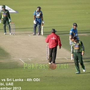 4th ODI: Pakistan vs Sri Lanka at Abu Dhabi