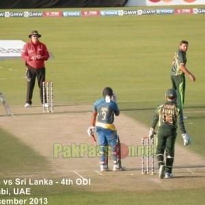 4th ODI: Pakistan vs Sri Lanka at Abu Dhabi