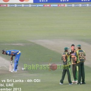 4th ODI: Pakistan vs Sri Lanka at Abu Dhabi