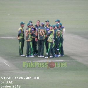 4th ODI: Pakistan vs Sri Lanka at Abu Dhabi