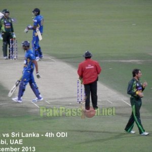 4th ODI: Pakistan vs Sri Lanka at Abu Dhabi