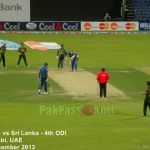 4th ODI: Pakistan vs Sri Lanka at Abu Dhabi