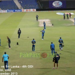 4th ODI: Pakistan vs Sri Lanka at Abu Dhabi
