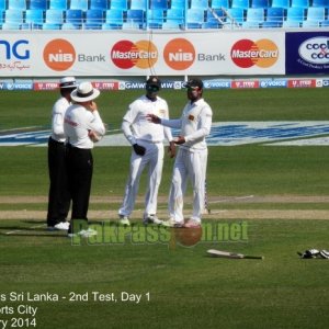 Pakistan vs Sri Lanka, 2nd Test, Day 1, Dubai