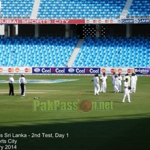 Pakistan vs Sri Lanka, 2nd Test, Day 1, Dubai