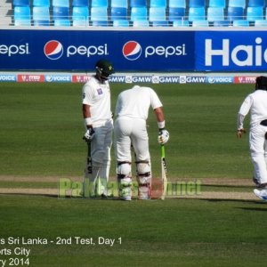 Pakistan vs Sri Lanka, 2nd Test, Day 1, Dubai