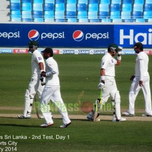 Pakistan vs Sri Lanka, 2nd Test, Day 1, Dubai