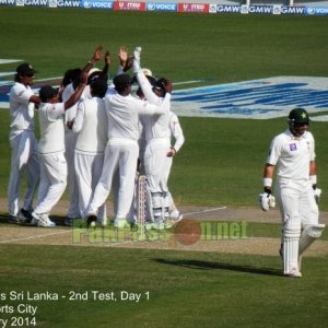 Pakistan vs Sri Lanka, 2nd Test, Day 1, Dubai